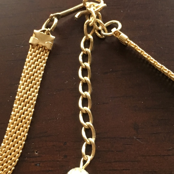 Goldstone Tassel Choker - Picture 3 of 4